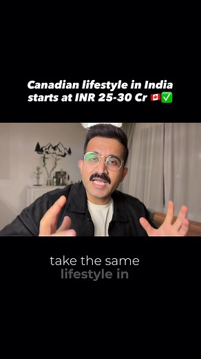 82K views · 469 reactions | Canadian lifestyle in India starts at INR...