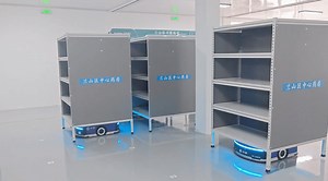 [Hot Item] Smart Ai Warehousing Agv Trolley with Magnetic Navigation System