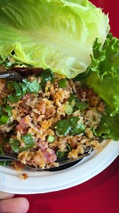 Lao sausage sandwich 🌭 #namkhao #laosasuage #laofood #laos #lao #portland #portlandoregon #foodies #sandwich #friedrice | Saeng Douangdara