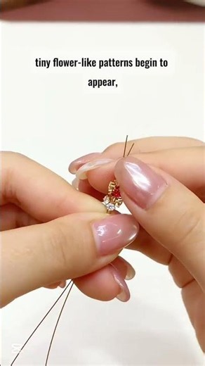 Unique jewelry Making Make, Tiny Blossom Sparkle Bracelet Tutorial 🌸✨ | Delicate CZ Flower Chain DIY