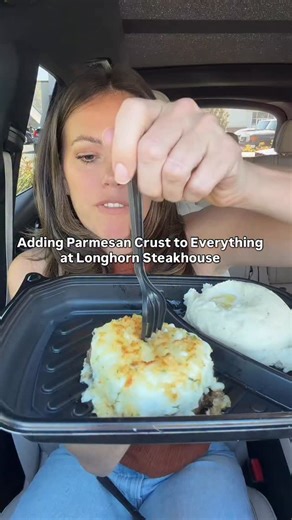 Mandy on Instagram: "Will never NOT order the parm crust now @longhornsteaks . . . #longhornsteakhouse #filetmignon #mukbang #foodreview #eatingshow #eatingvideo #forkyeah #fastfood #eatingfortheinsta"