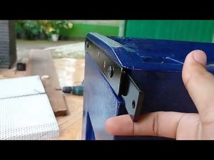 Custom 10" Line Array Bracket Assembly plus tweeter