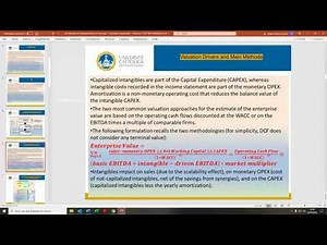 Valuation of Intangible Assets