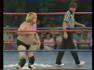 Larry Zbyszko vs. Ray＂The Crippler＂Stevens - AWA 1987