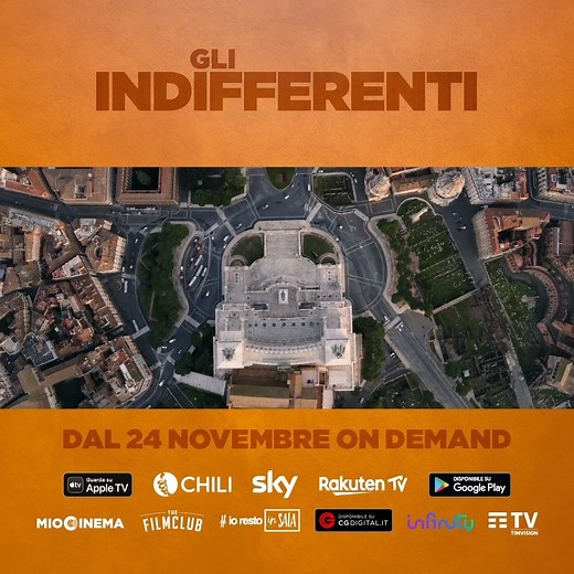 Sono pronti a tutto perché tutto resti sempre uguale. #GliIndifferenti dal 24 novembre On Demand ➡️ https://bit.ly/Gli_Indifferenti_OD Un film di Leonardo Guerra Seràgnoli con Valeria Bruni Tedeschi, Edoardo Pesce, Vincenzo Crea, Beatrice Grannò, e con Giovanna Mezzogiorno. Una produzione Indiana Production e #VisionDistribution. | Vision Distribution