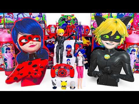 Miraculous Ladybug Toys Collection ASMR Unboxing Review | Ladybug & Catnoir & Longg & Wayzz Boxes