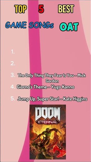 Top 5 BEST Video Game Soundtracks 🎮🔥