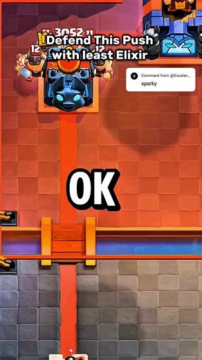 Can Sparky Defend This!💀🥶 #clashroyale