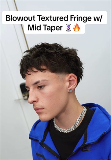 473 River Road Suite #129, Edgewater, NJ 07020 📍 Now taking new clients link in bio to book 🔗 I gave him a messy textured fringe with low taper 💈💇🏻‍♂️ #edgewaternj #edgewaterbarber #texturedfringe #blowouttaper @♱ivan♱