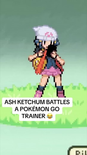 Ash Ketchum's Epic Battle with a Pokémon Go Trainer