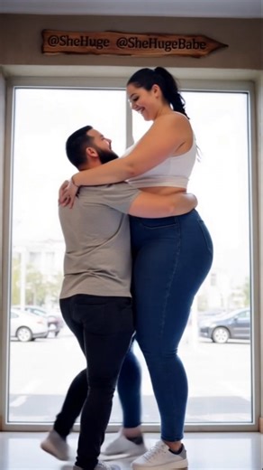 She Huge | #tall #tallgirl #giantgirl #giantwoman #tallwoman #biggirl #curvy #amazonwoman #amazon #amazonqueen #growth #tallgirlgrowth #tallqueen... | Instagram