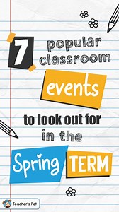 31 reactions | The Spring term is here! It's packed full of fun and educational events but here are seven of our favourites for this time of year! We've got resources for all these events plus much more. Find the link to our events hub in our bio or type in www.tpet.co.uk/hub/events Which event are you looking forward to? #teaching #primaryschool #primaryteacher #eyfs #ks1 #ks2 #teachingideas #events #classroominspo #classroomideas | Teacher's Pet Classroom Resources | Facebook
