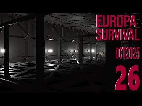 Stationeers - EUROPA survival - Oct2025 - E26: Tackling space ice, greenhouse, Advanced Furnace room