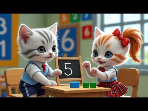 Cats’ First Day of School 🐾 | Funny & Cute Cat School Adventure