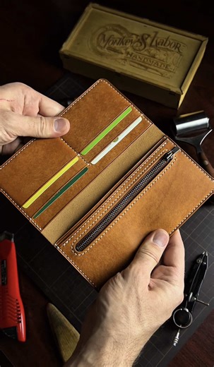 Handmade Leather Wallet: A Crafted Masterpiece