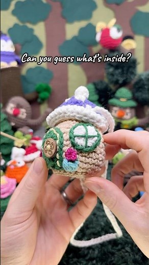I crocheted a home for my tiny gnomes! - Amigurumi Crochet Pattern Out Now