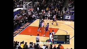 Allen Iverson, Vince Carter, Kobe Bryant & Ray Allen Highlights in NBA All Star Game 2000 | Pennyccw