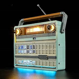 BRIKSMAX Light Kit for Lego-10334 Retro Radio - Compatible with Lego Icons Building Set- Not Include Lego Set