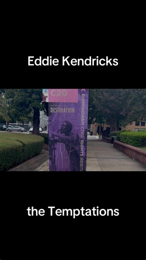 Eddie Kendrick Memorial Park in Birmingham, Alabama, honors the life of Temptations lead singer and city native Eddie Kendricks with a bronze statue and a granite wall featuring the other four members, their hit songs, and the letters