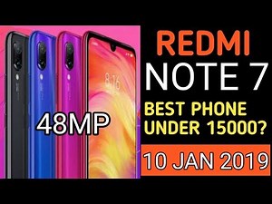 Redmi Note 7 Price,Specifications,Launch Date : Ab Redmi Karega Kamaal!🔥🔥