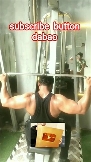 big back kaise banaye, #pulldowns #backbodyworkout #bodybuilding #shorts #yogendrafitnessclub