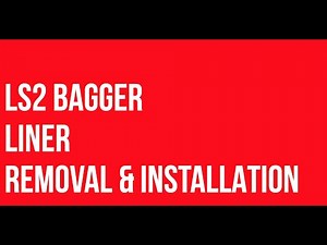 HOW TO INSTALL AND REMOVE LS2 BAGGER LINER