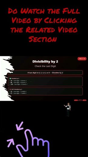 Divisibility Rule 2 Made Super Easy! | Learn 1 to 15 With Examples