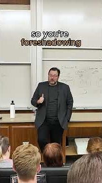 Properly Foreshadowing - Brandon Sanderson's Writing Lecture #4 (2025) #writingadvice #writing