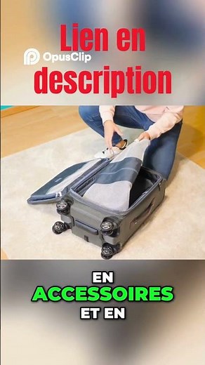 This suitcase is perfect for business trips and staying ultra-organized 😳
