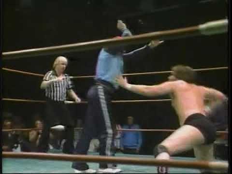 Ted DiBiase vs. Mr. R. WCW, February 1984.