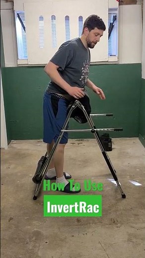 How To Use Invertrac 💚 #inversion #inversiontable #shorts #backcrack #backcracking #backstretch