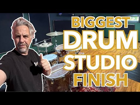 The Ultimate Drum Room Setup – Looks AMAZING, Sounds Even Better!