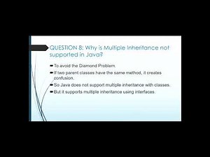 Top 10 OOPS Interview Questions with Smart Answers | Java Interview Preparation 🔥
