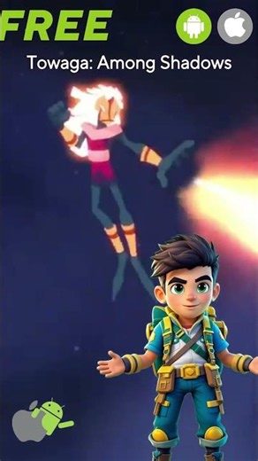 This Mobile Game Turns You Into a Light Warrior ⚡ Towaga Among Shadows