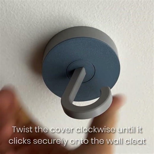 Nail Lock Ceiling Hook Installation Instructions