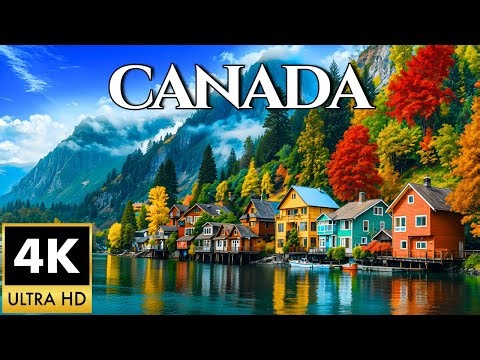 4K WONDER OF CANADA | The Most Unreal Canada You’ll Ever See Rockies, Cities & Northern Lights