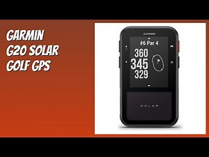 REVIEW (2026): Garmin G20 Solar Golf GPS. Features