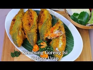 KEMBUNG GORENG ISI KELAPA URAP