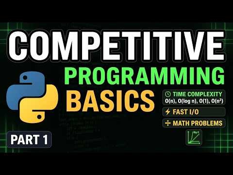 Competitive Programming Basics: Prime Numbers, GCD, and Time Complexity