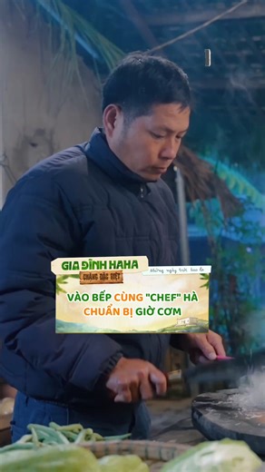 Tới giờ cơm rồi, các xóm viên vào bếp online cùng "Chef" Hà chuẩn bị những món ăn thật ngon cho gia đình nha ----- #GiaDinhHaha #HahaFarmerVietNam | Gia Đình Haha