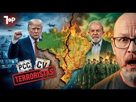 EUA declarou GUERRA ao BRASIL? PCC e CV entram na lista de TERRORISTAS