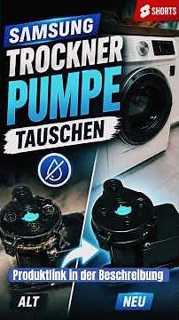 Samsung dryer not draining – replace the pump yourself and save a lot of money | Pump Replacement...