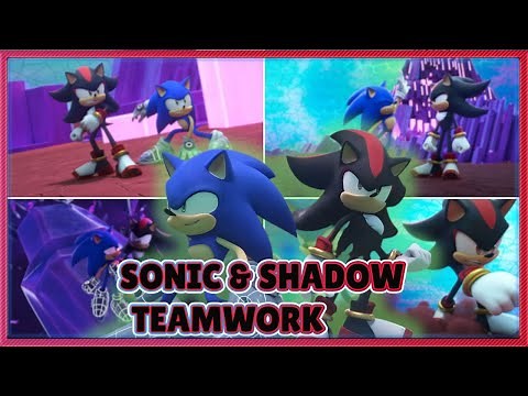 The Best Highlights of Sonic & Shadow Working Together - Sonic Prime