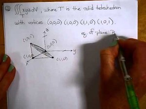 Cal 4 triple integrals