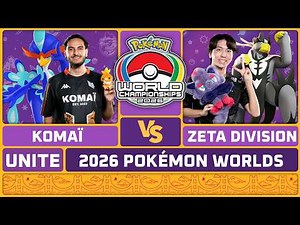 Komaï vs Zeta Division - Grand Finals | 2026 Pokémon UNITE Championship Series