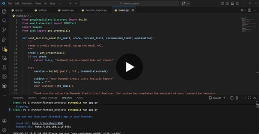 Credit Limit Analysis System with Data-Driven Insights | Dhruv Malhotra posted on the topic | LinkedIn