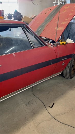 Running better now- I’m hearing it from the office! It takes a little time to wake up after a 38year slumber! | Mathews Auto Body & Sales