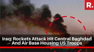 Iraq: Rockets attack hit central Baghdad and air base housing US troops Watch more on Republic World ► http://bit.ly/2QoRSt0 | Republic