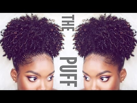 How To | Puff Tutorial On Natural Hair
