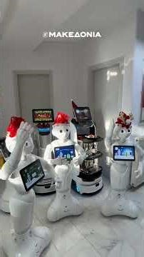 Ρομπότ στη Θεσσαλονίκη λένε τα… κάλαντα